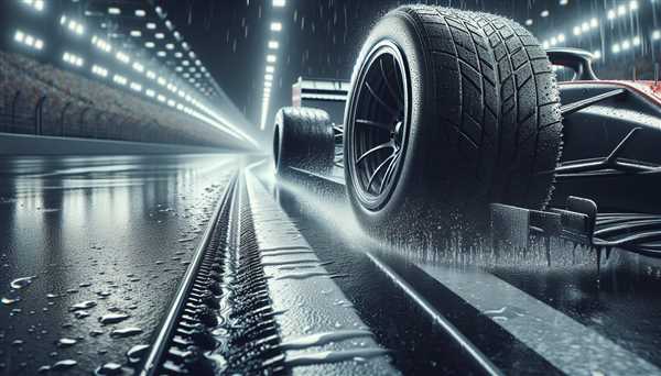 How track moisture changes tire performance
